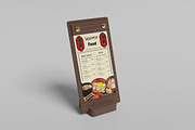 Table Menu Mockup, a Product Mockup by Squashy Creative Studio (Thumbnail 4 of 5)