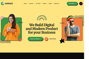 Web Design Agency Elementor WordPres, a WordPress Template by UInstrument