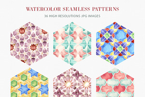 Islamic Geometric Seamless Patterns