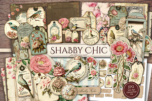 Shabby Chic Scrapbook Kit