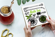 Tea Sketch Collection, an Object Graphic by Live line (Thumbnail 8 of 10)