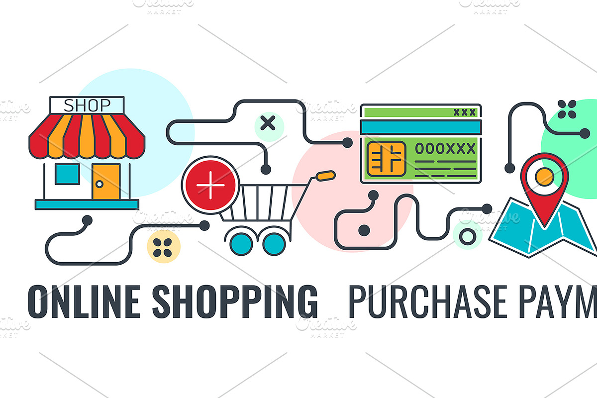 Online Internet Shopping Delivery, a Finance Illustration by TAlex (Photo 3 of 6)