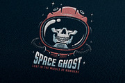 Space Ghost Astronaut Skull, a Branding & Logo Template by Agor2012 shop (Thumbnail 7 of 7)