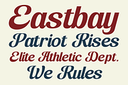 Strikies Sports - Logo Sports, a Slab Serif Font by Nirmana Visual (Thumbnail 4 of 15)
