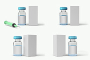 Vial Bottles Mock Up - 9 views, a Packaging Mockup by Illusiongraphic (Thumbnail 17 of 19)