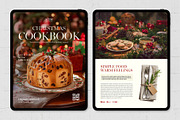 Digital Christmas Cookbook Template, a Magazine Template by BrandPacks (Thumbnail 5 of 5)