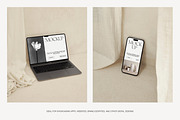 iPhone MacBook Book Mockups, an iPhone Mockup by Feel This (Thumbnail 6 of 11)