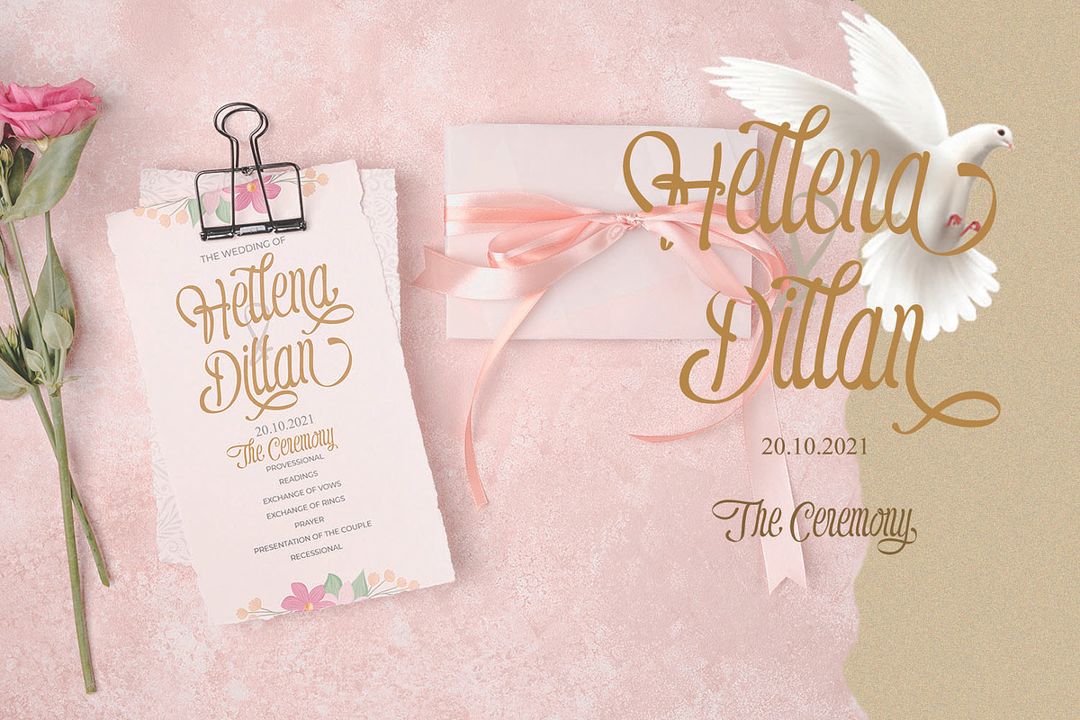 Right Moment // Romantic Typeface, a Script Font by GDcreative (Photo 3 of 11)