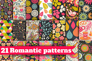 21 Valentine's Day patterns, a Pattern Graphic by Markovka (Thumbnail 1 of 5)