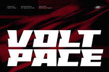 Voltpace - Modern Bold Sport Italic