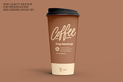 Coffee Cup Mockup - 8 views, a Cups & Container Mockup by Illusiongraphic (Thumbnail 2 of 18)