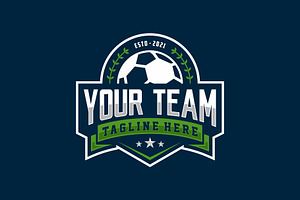 Football Club Emblem Logo Design, a Branding & Logo Template by swarnstudio