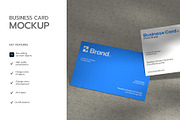 Business Card Mockup PSD Template, a Product Mockup by graphypix (Thumbnail 2 of 4)