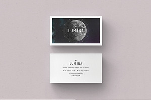 LUMINA Business Card Template