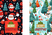 Christmas Card Design Bundle 10, a Card Template by Jay Major Designs (Thumbnail 6 of 10)