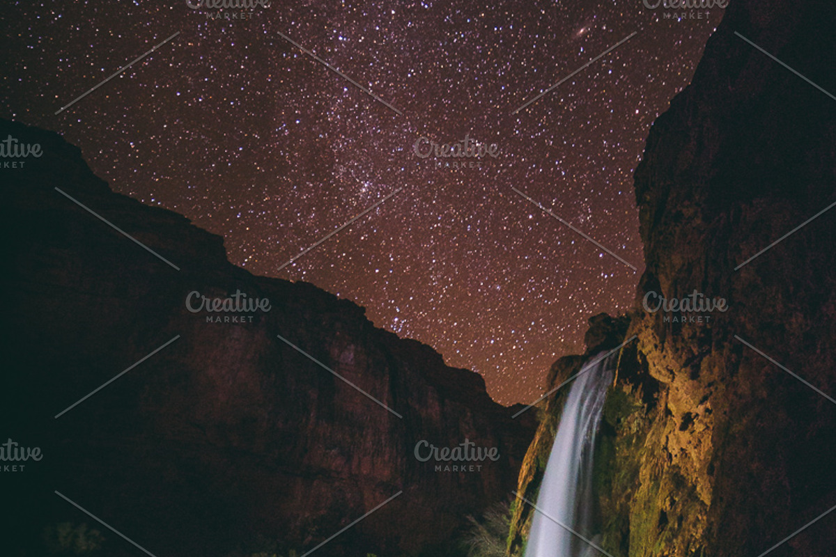 Fall night sky in Havasupai, a Nature Photo by Excursion Principle (Photo 1 of 2)