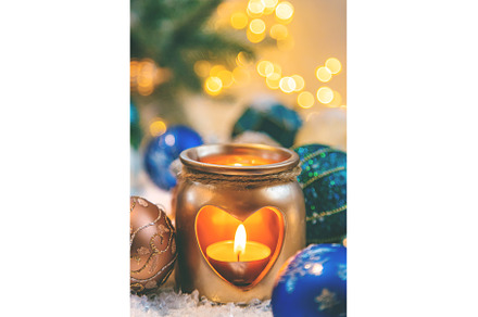 Beautiful christmas background with, a Holiday Photo by yanadjana