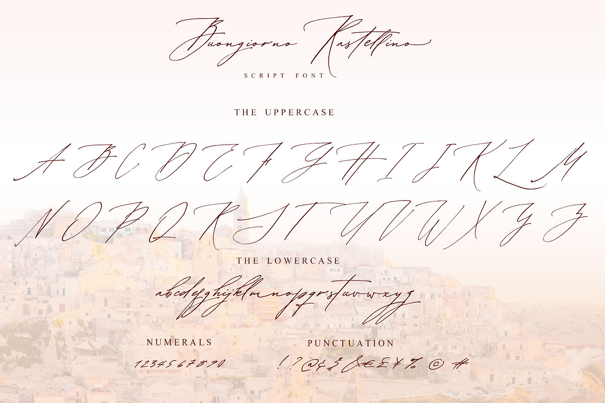 Buongiorno Rastellino font Cyrillic, a Script Font by IraDvilyuk (Photo 19 of 24)