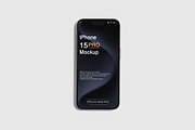 iPhone 15 Pro Mockup, an iPhone Mockup by Jestdio (Thumbnail 8 of 14)
