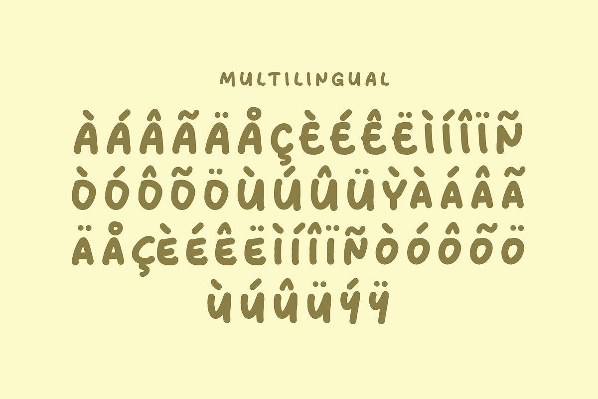 Picknick - Handwritten Display Font, a Handwritten Font by overlaytemplates (Photo 6 of 6)