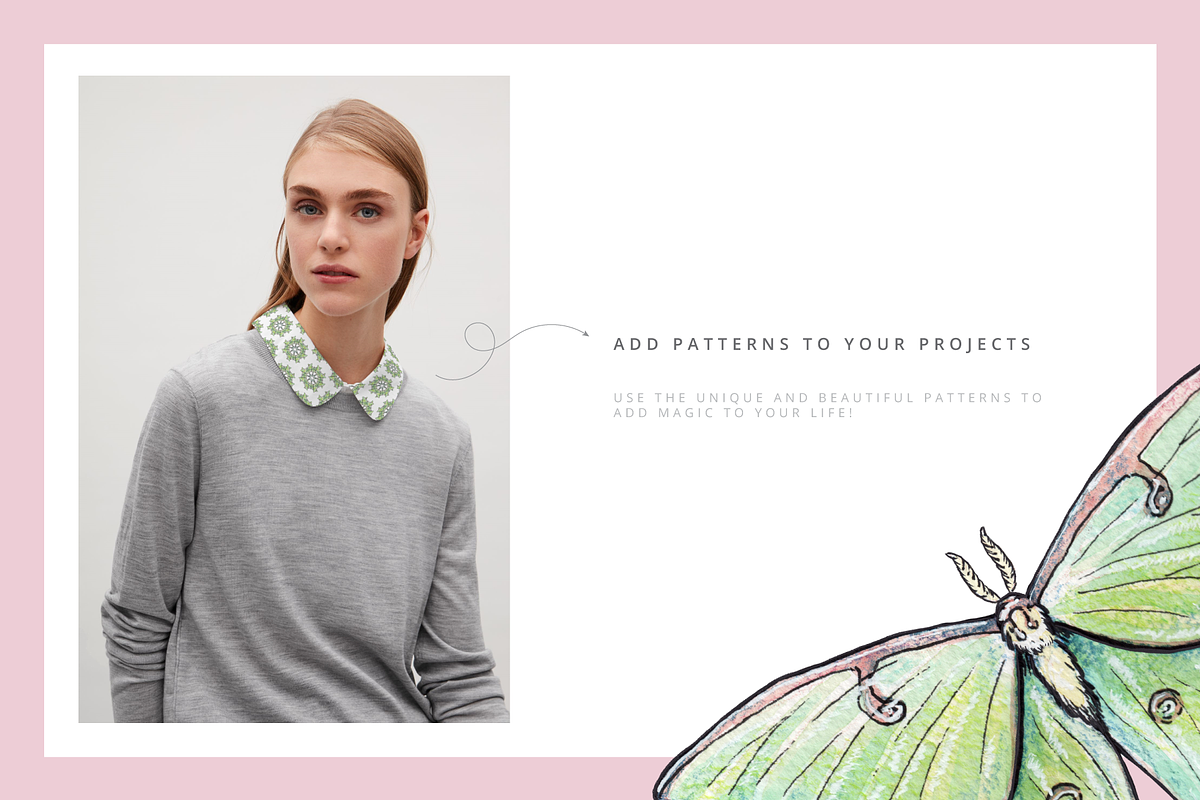 Ethereal Graphic Set & Fonts, an Animal Illustration by Riveros Illustration (Photo 8 of 14)