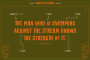Baraksawa - Bold Condensed Vintage, a Font by Mantra Naga (Thumbnail 4 of 10)