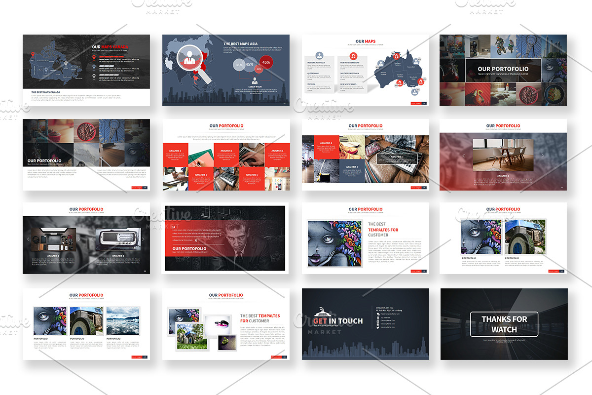 Business Industry Powerpoint, a Presentation Template by Stock Shape (Photo 10 of 10)
