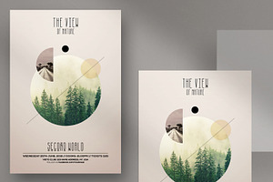 Event Abstract Art Flyer (PSD), a Flyer Template by PixelsDesign