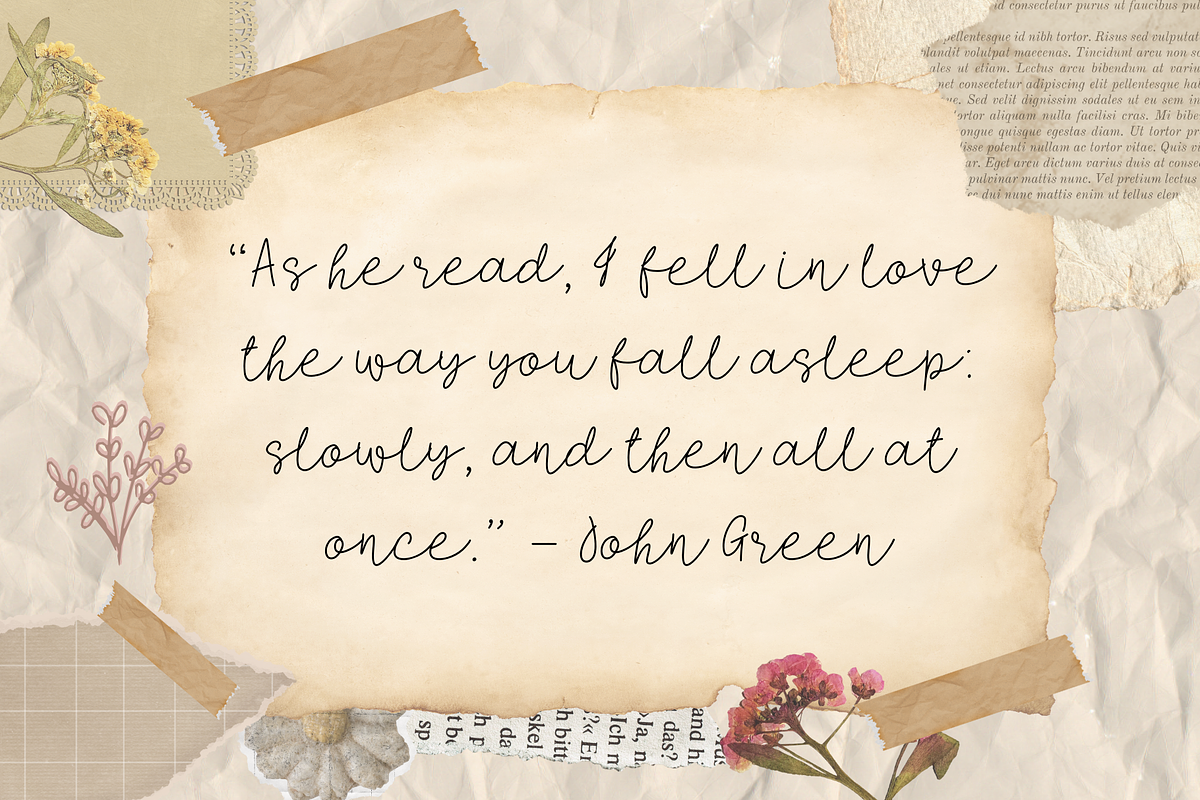 Love Sunshine is Script font, a Script Font by Brown Cupple (Photo 3 of 7)