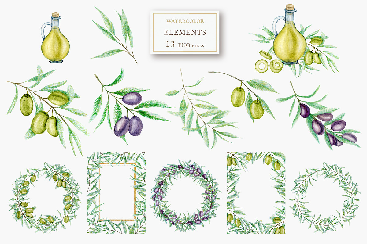 Santorini Greece Watercolor Clipart, an Object Graphic by svetlanaARTdreams (Photo 10 of 12)