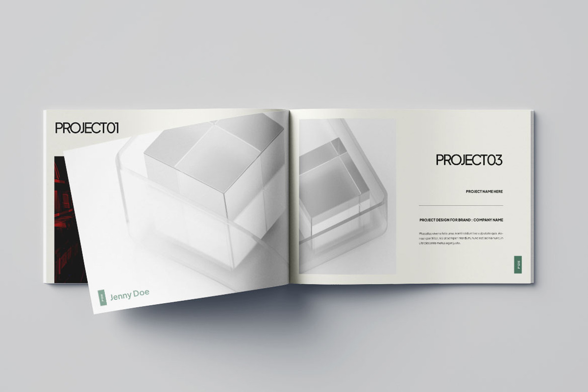 Graphic Design Portfolio Vol.3, a Brochure Template by Bewalrus Studio (Photo 4 of 11)