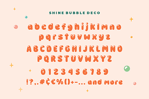 Shine Bubble Font