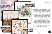 Color Palette Bundle for Procreate, a Palette Add-On by Julia Dreams (Thumbnail 2 of 8)