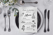Hand Drawn Playful Wedding Clipart, a Decorative Illustration by La Petite Line Art (Thumbnail 3 of 15)