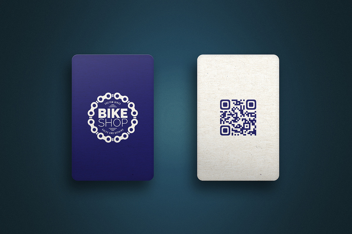 Vertical Double Sided Card Mockup x4, a Product Mockup by SmartDesigns (Photo 7 of 9)