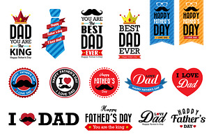 Father's Day 30 Design Set