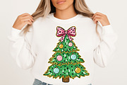 Colorful Glitter Coquette Christmas, an Illustration by Libby Wishes (Thumbnail 6 of 8)