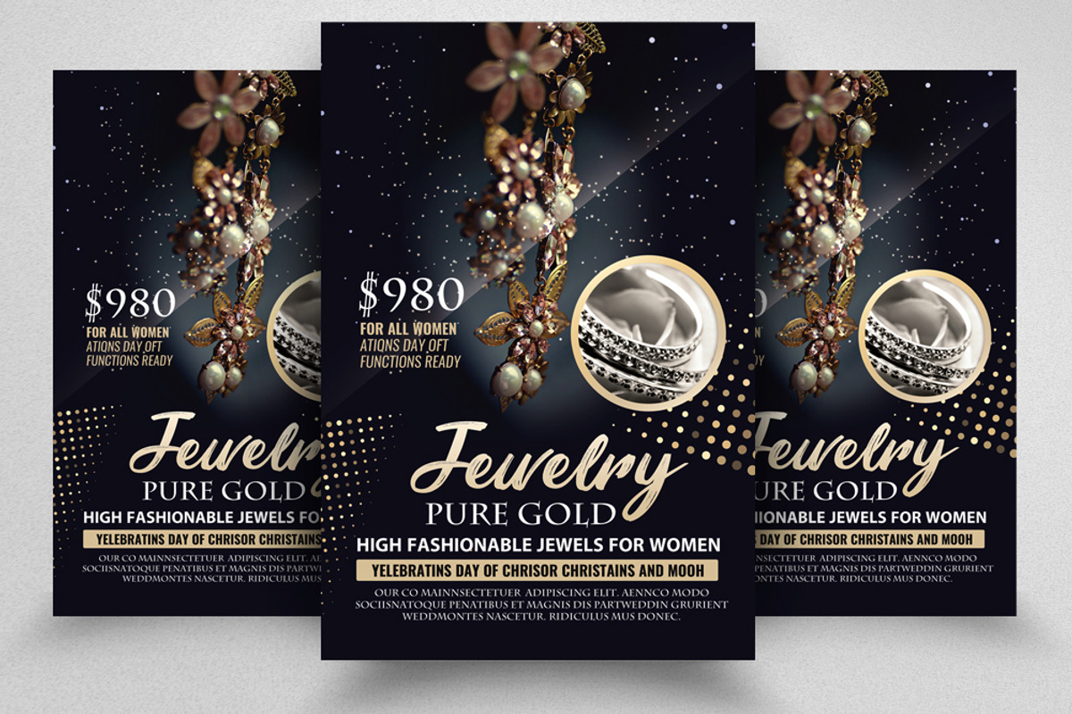 Jewelry Shop Flyer/Poster, a Templates & Theme by Business Flyers (Photo 1 of 2)