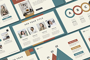 Flat Powerpoint Template, a Presentation Template by SKY CREATION (Thumbnail 1 of 6)