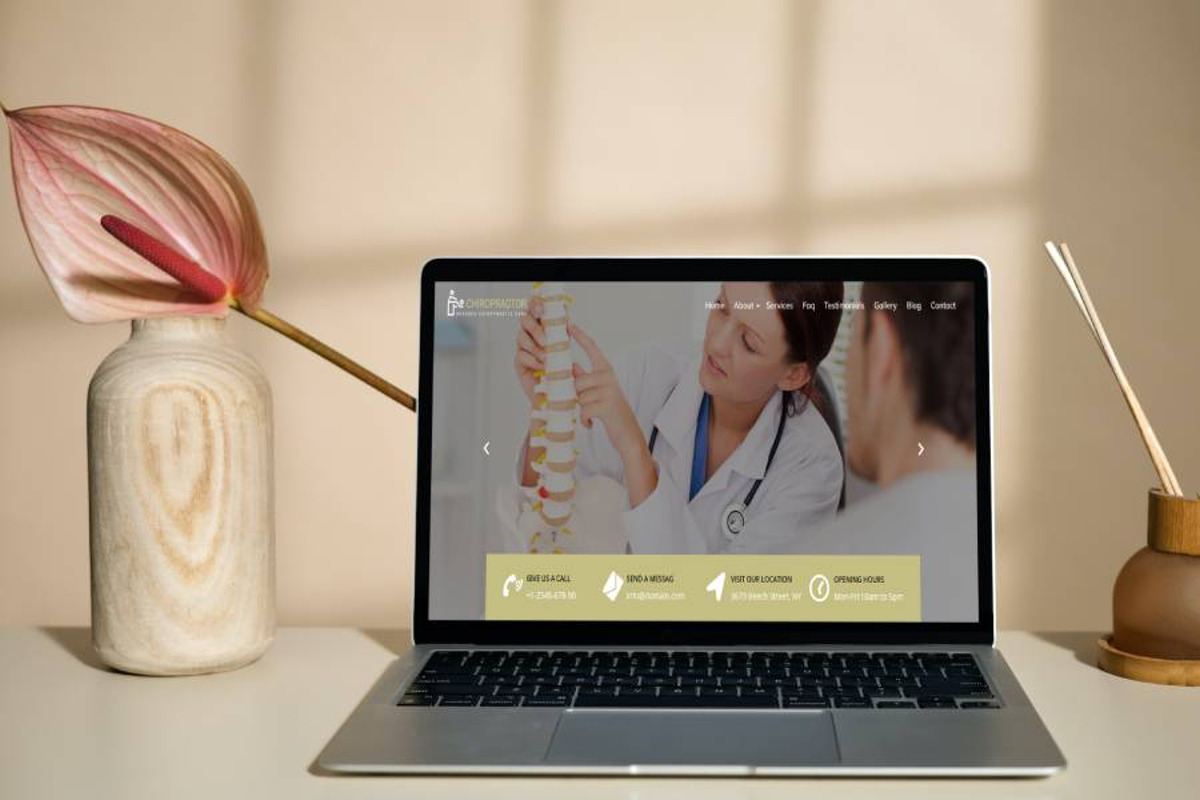 Chiropractor Business Theme preview 2