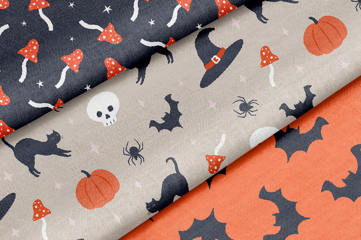 Halloween Clipart & Patterns, an Object Graphic by mejorana (Photo 8 of 11)