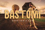 Bastomi Sans Serif Font, a Sans Serif Font by Formatika Studio (Thumbnail 1 of 6)