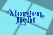 Morgenlicht, a Serif Font by INKSUN™ (Thumbnail 1 of 13)