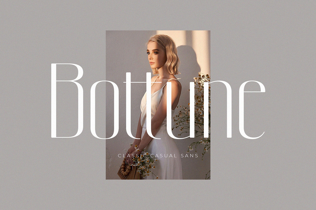 Bottune – Classic Casual Sans Serif, a Sans Serif Font by BrandSemut (Photo 1 of 10)