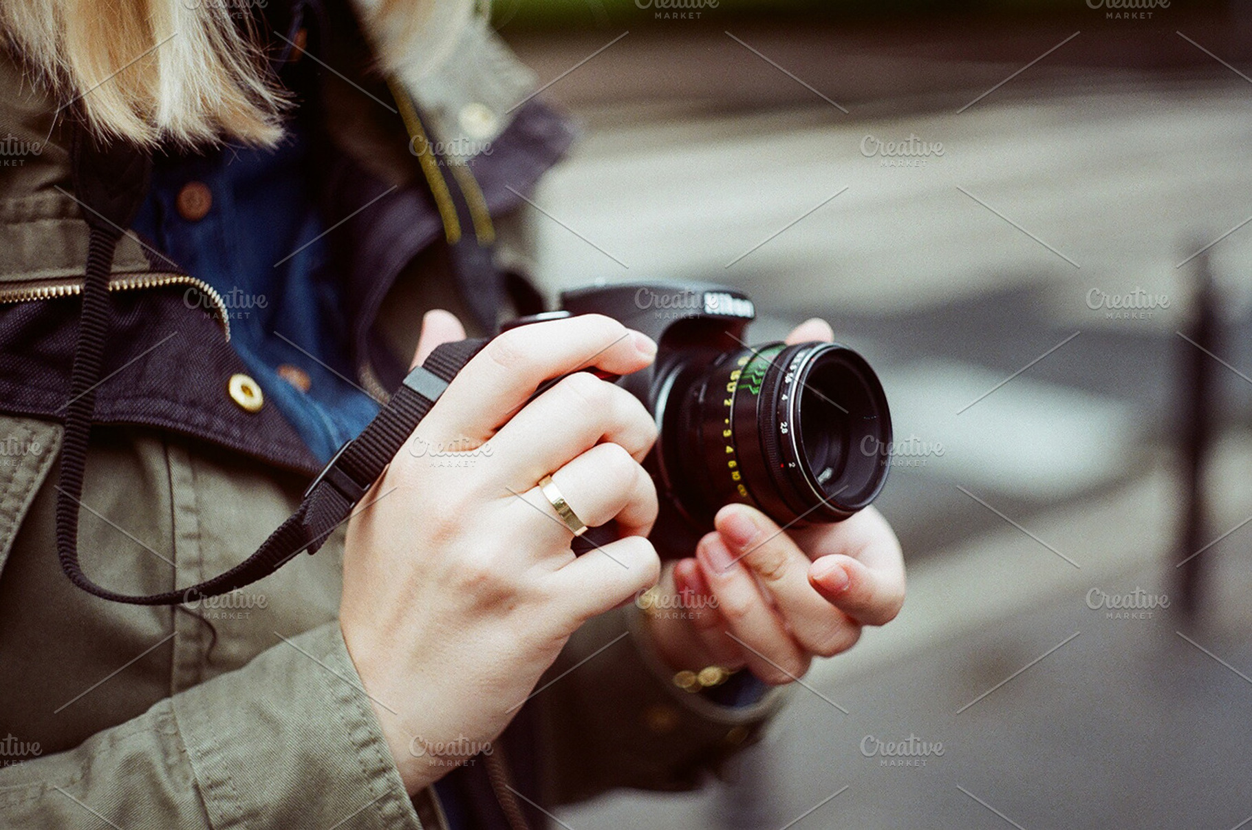 Stock photo: girl holding a cam, a Technology Photo by Kasia Górska