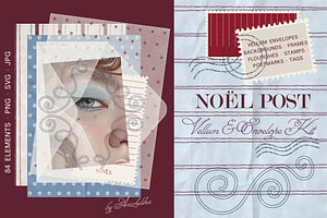 Noël Post Vellum & Envelope Kit