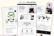 Minimal Faceless Sales Page, a Wix Template by Template Twist Shop (Thumbnail 2 of 10)