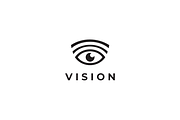 Vision Logo Template, a Branding & Logo Template by yopie (Thumbnail 3 of 3)