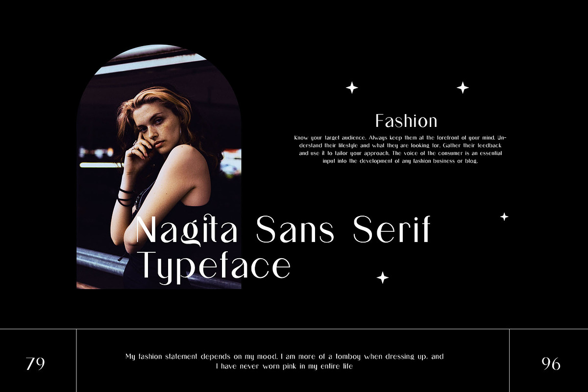 Nagita Sans Serif Font, a Sans Serif Font by Humaira_std (Photo 3 of 9)