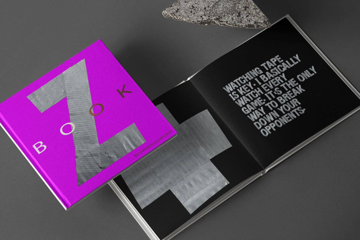 Mouth Tape Font, a Font by Handmadefont (Photo 6 of 8)